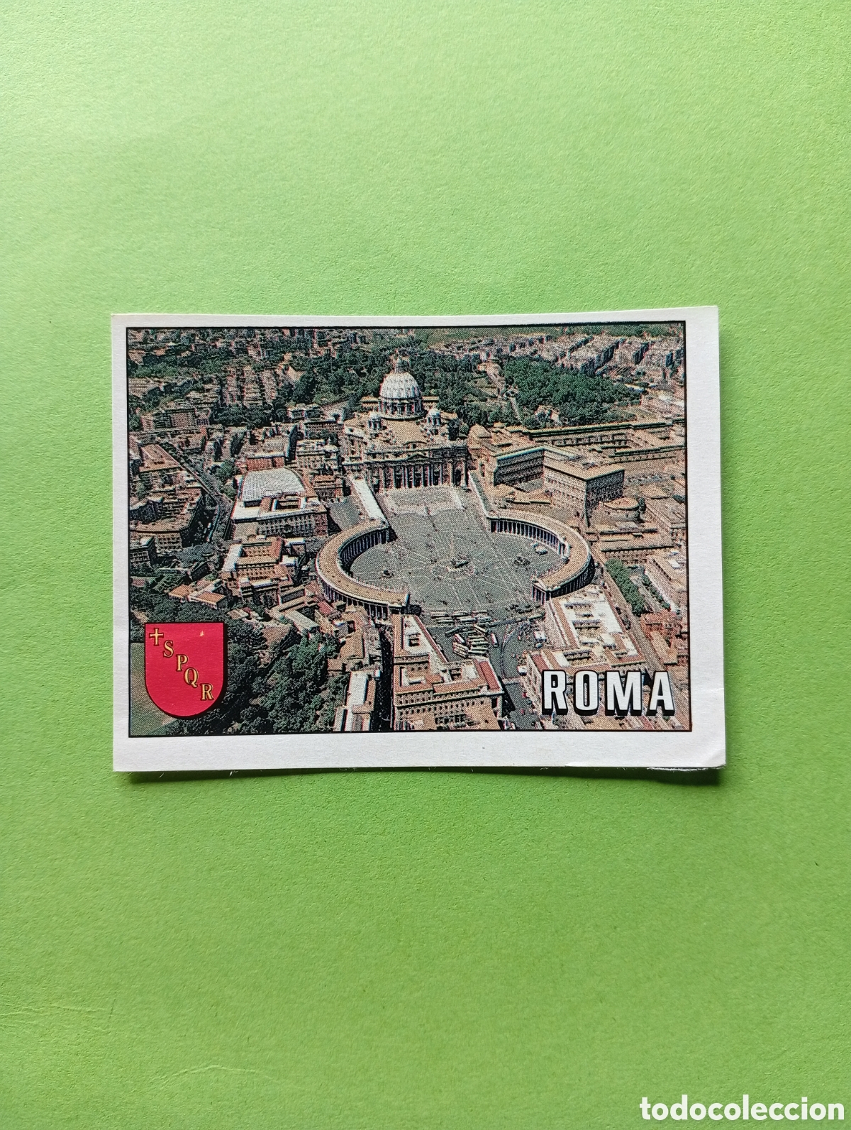 Cromos de Futebol: 1990 ITALIA 90 - N&ordm; 10 CIUDAD, ROMA - ED. CARVAJAL / PANINI