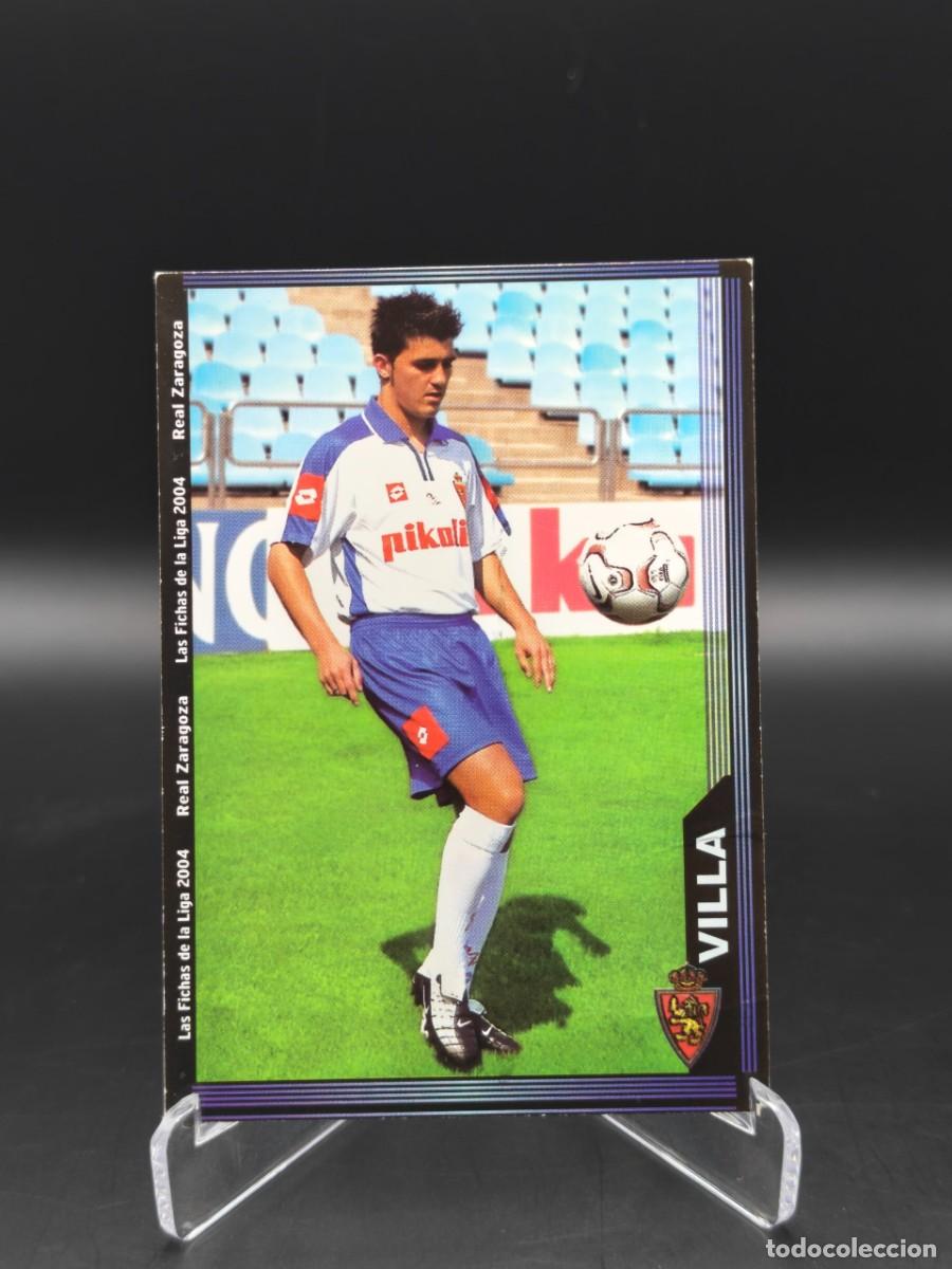 Cromos de f&uacute;tbol: David Villa Mundicromo Liga 2004 #499 Real Zaragoza