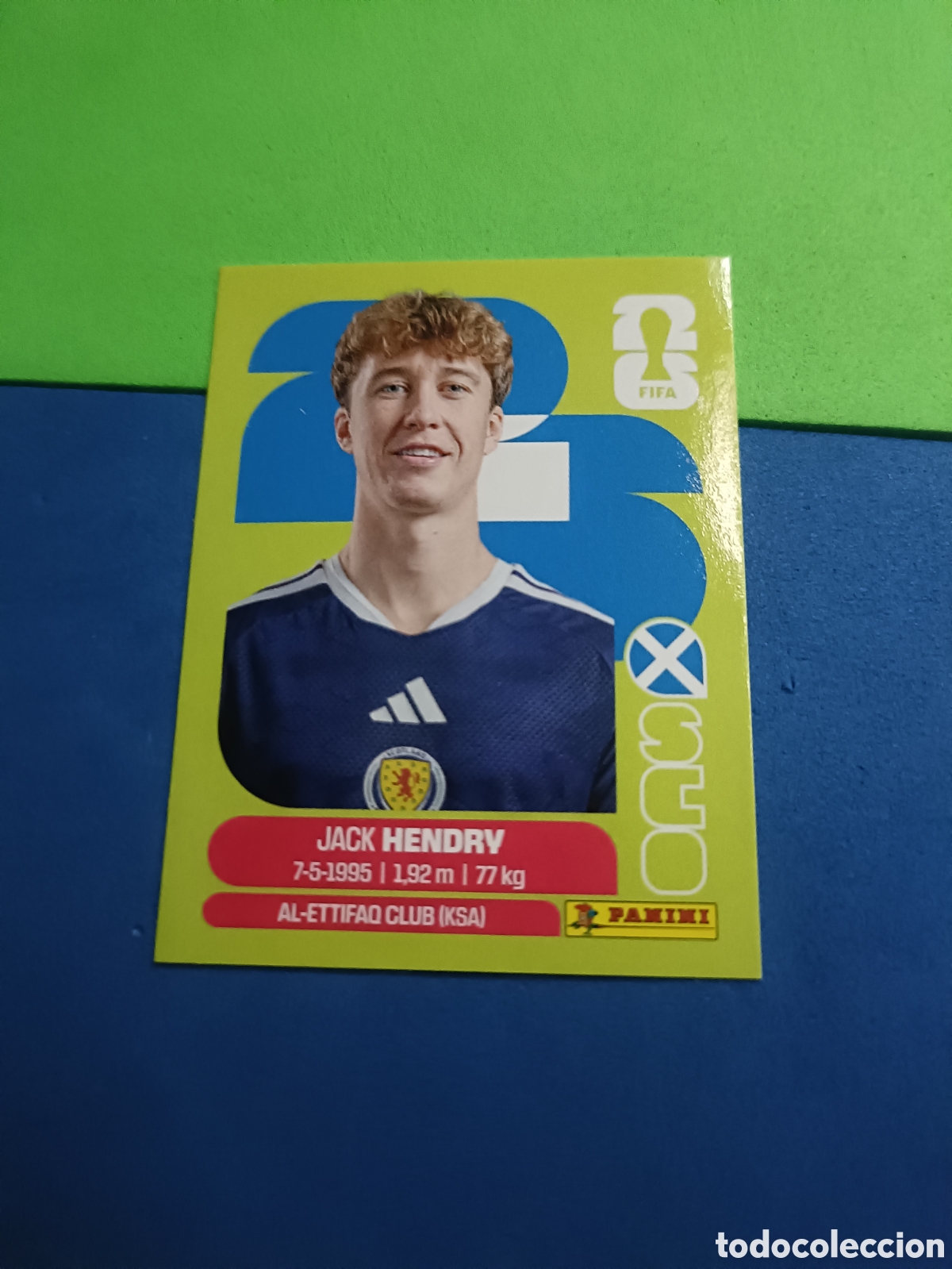 Cromos de f&uacute;tbol: Panini United Edition Mundial Fifa World cup 2026 26 sticker - SCO 3 Hendry