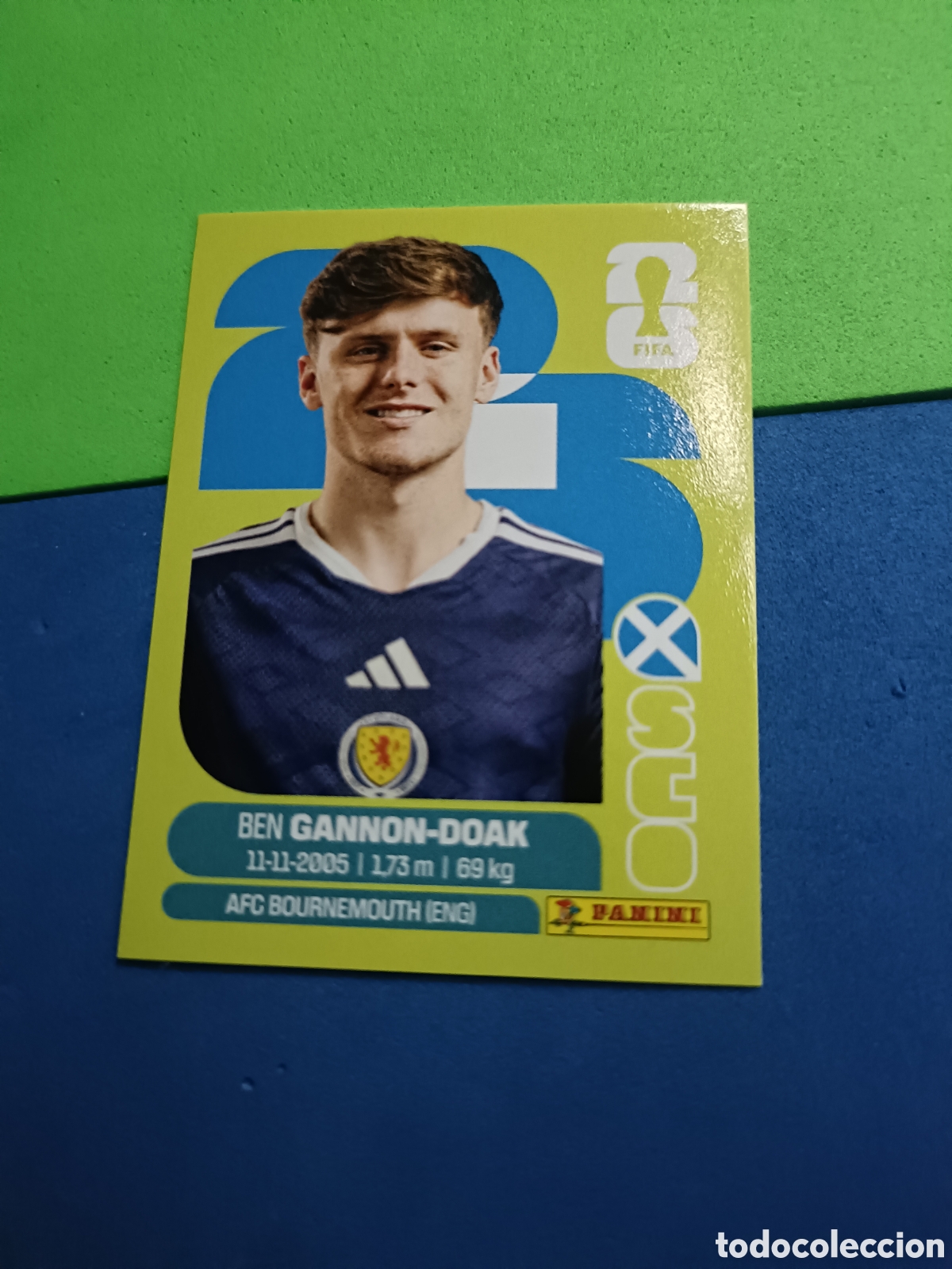 Cromos de f&uacute;tbol: Panini United Edition Mundial Fifa World cup 2026 26 sticker - SCO 20 Gannon-Doak