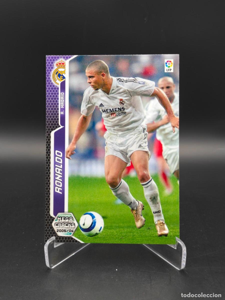 Cromos de f&uacute;tbol: Ronaldo Panini Megacracks 2005/06 #198 Real Madrid