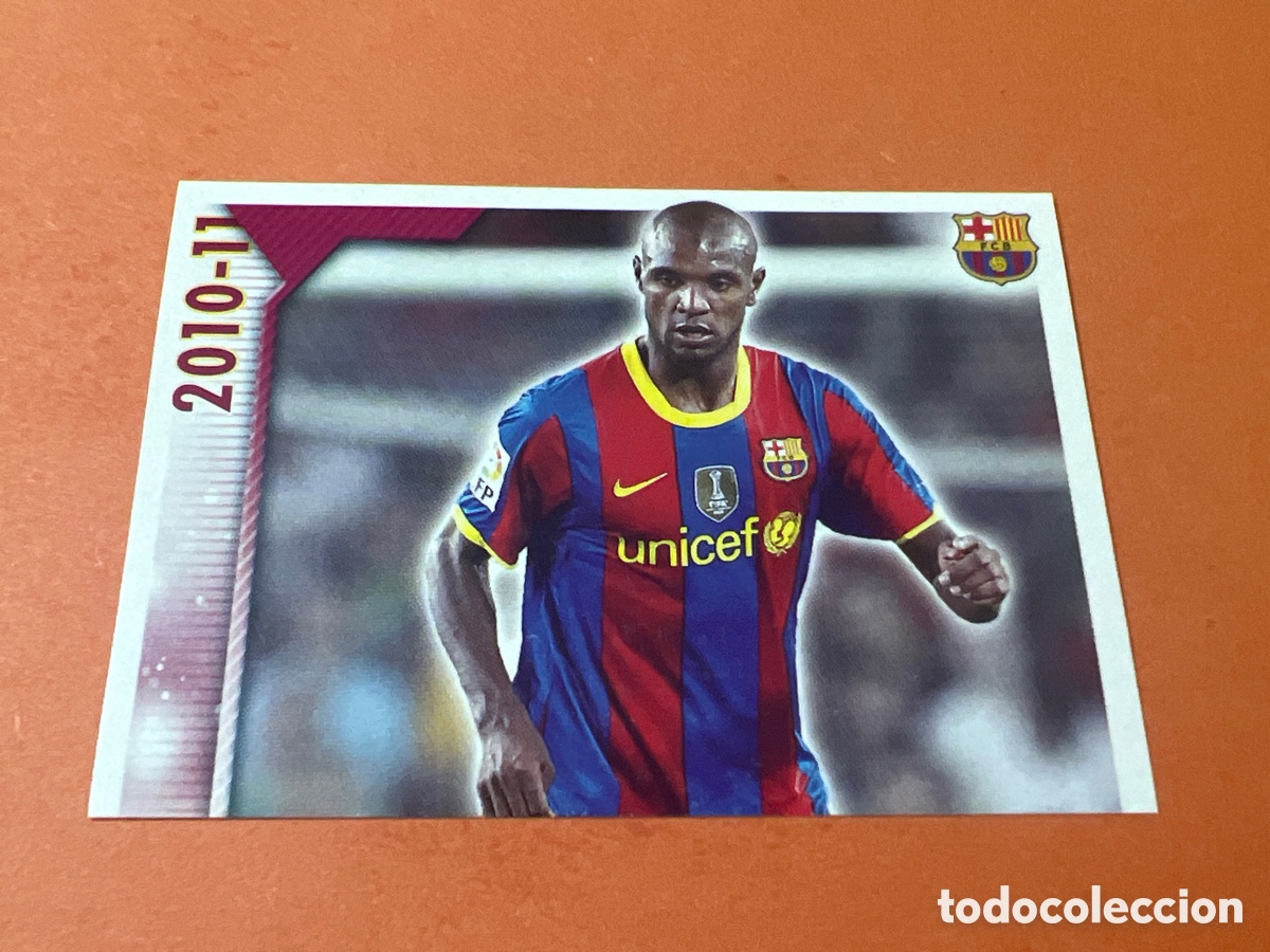 Cromos de f&uacute;tbol: C4639. 51 ABIDAL BARCELONA PANINI COLECCION OFICIAL 2010 2011 ROMO 10 11 - SIN PEGAR