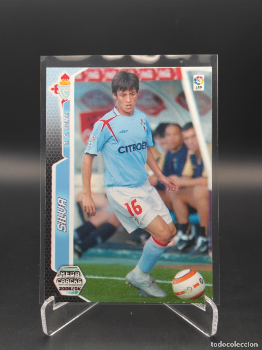 Cromos de f&uacute;tbol: David Silva Panini Megacracks 2005/06 #123 BIS Nueva Ficha Celta