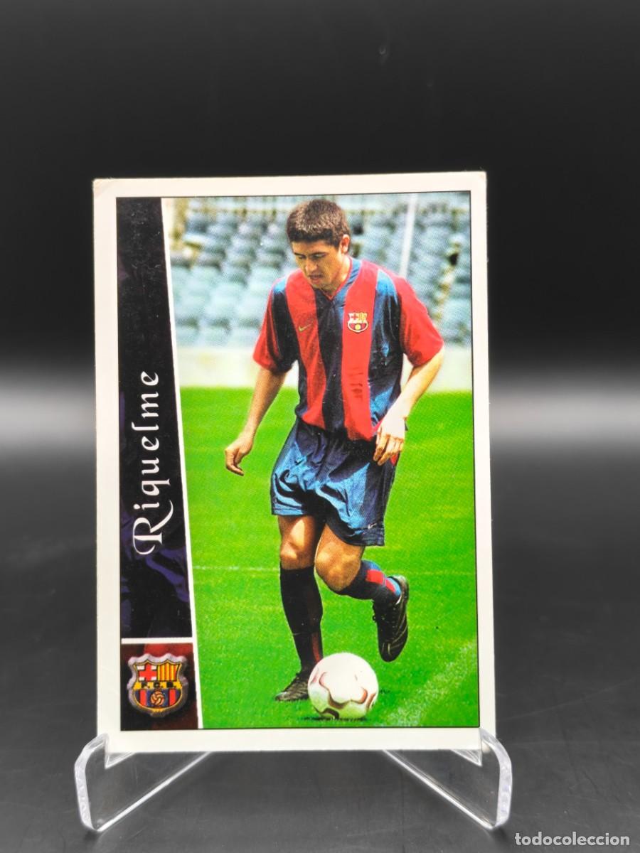 Cromos de f&uacute;tbol: Juan Rom&aacute;n Riquelme Mundicromo Liga 2003 #102 FC Barcelona