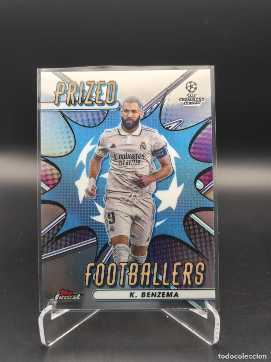 Fu&szlig;ball-Sticker: Karim Benzema Topps Finest 2022/23 Prized Footballers PF-18 Real Madrid