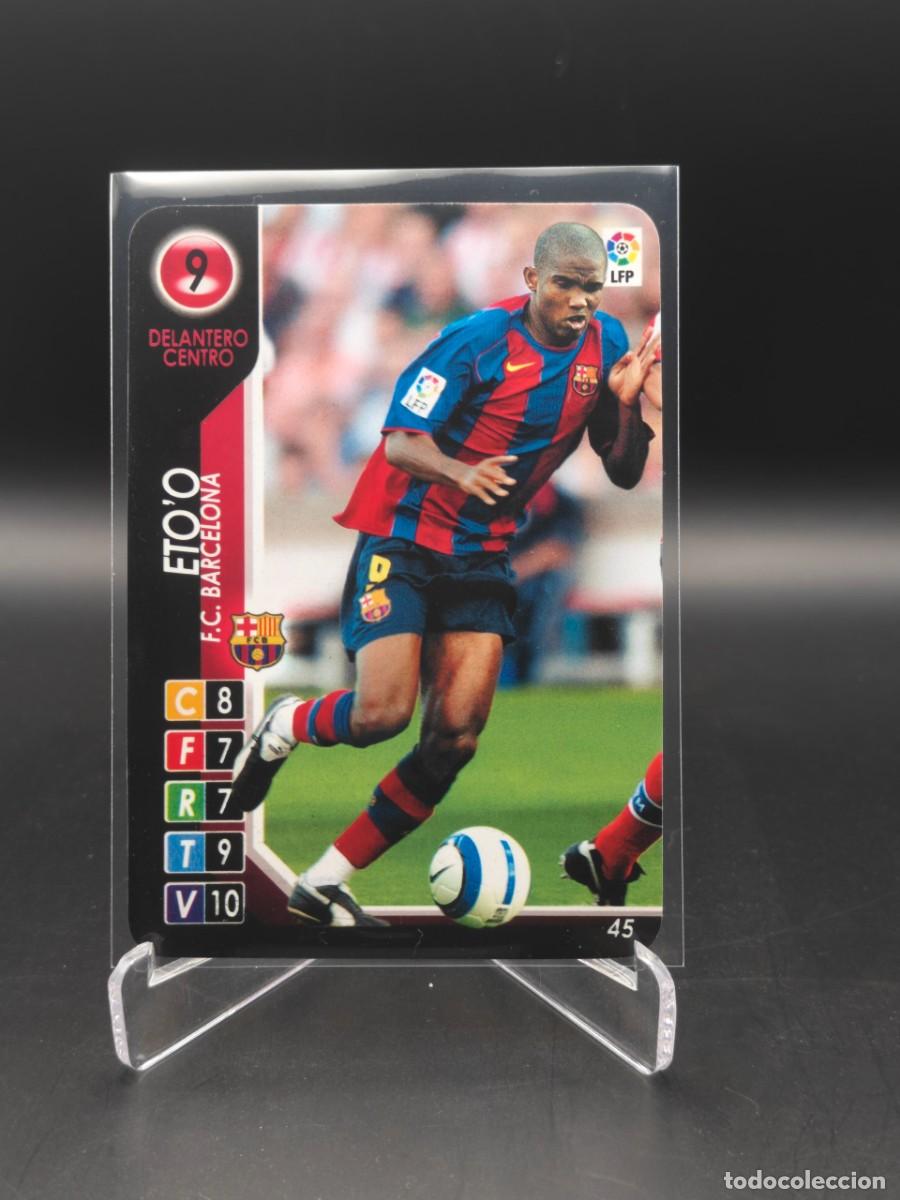 Fu&szlig;ball-Sticker: Samuel Eto'o Panini Derby Total 2004/05 #45 FC Barcelona
