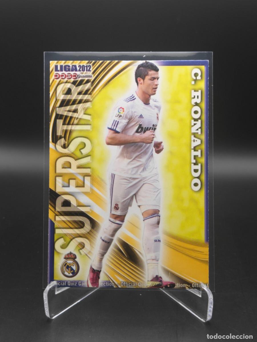Fu&szlig;ball-Sticker: Cristiano Ronaldo Mundicromo Liga 2012 Superstar #53 Real Madrid