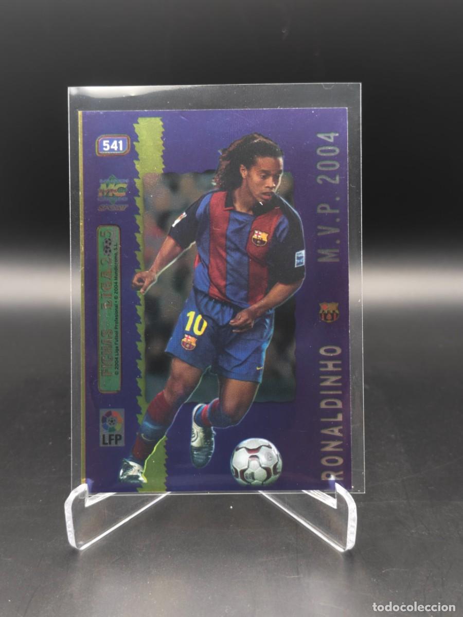 Fu&szlig;ball-Sticker: Ronaldinho Mundicromo Liga 2005 MVP 2004 #541 FC Barcelona