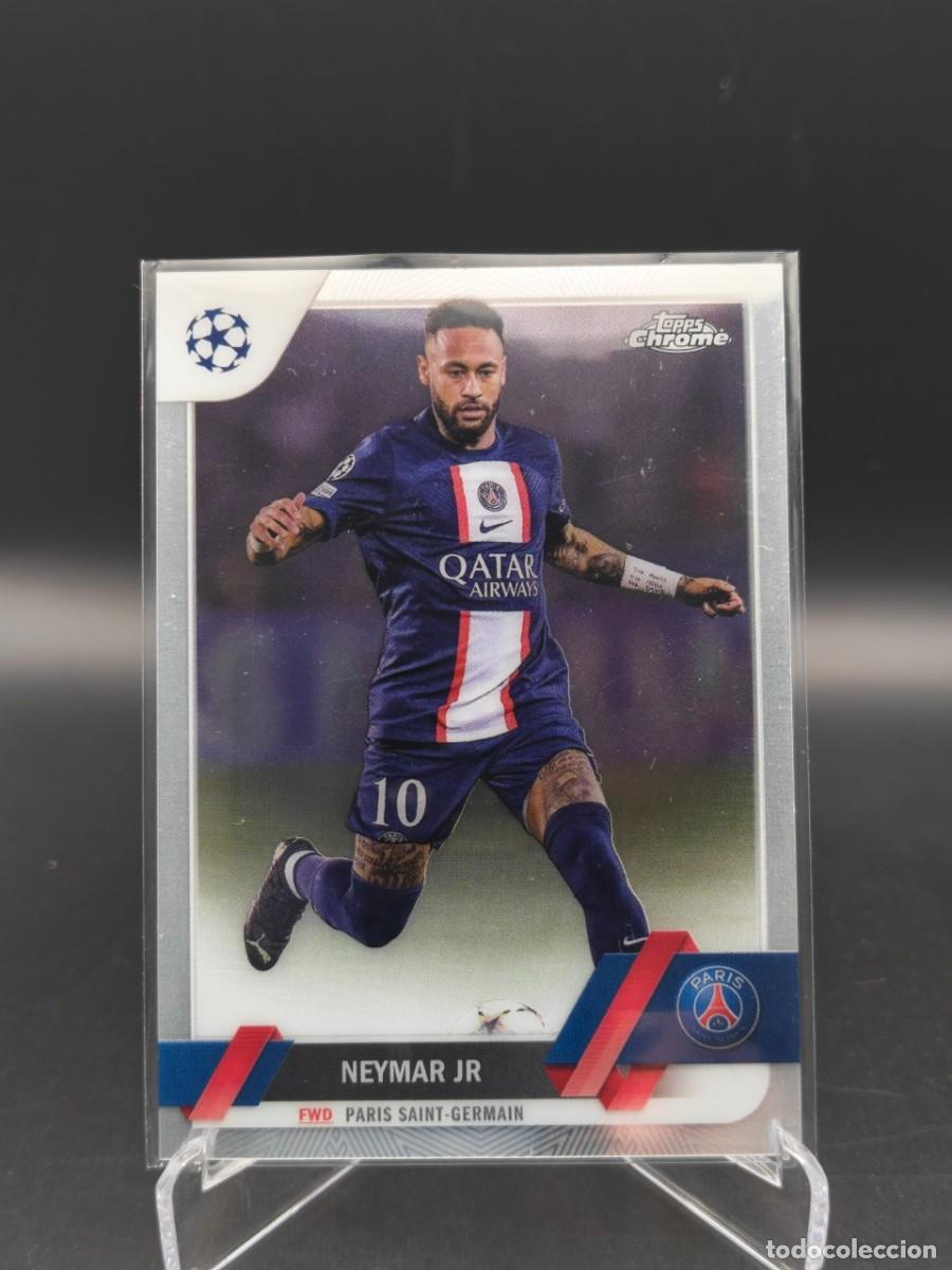 Fu&szlig;ball-Sticker: Neymar Jr Topps Chrome UEFA 2022/23 #10 PSG