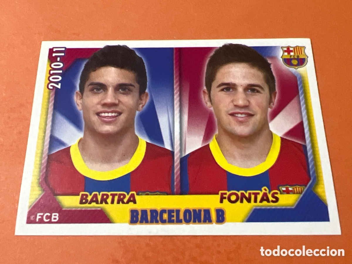 Cromos de f&uacute;tbol: C4647. 145 BARTRA FONTAS BARCELONA PANINI COLECCION OFICIAL 2010 2011 10 11 - SIN PEGAR -