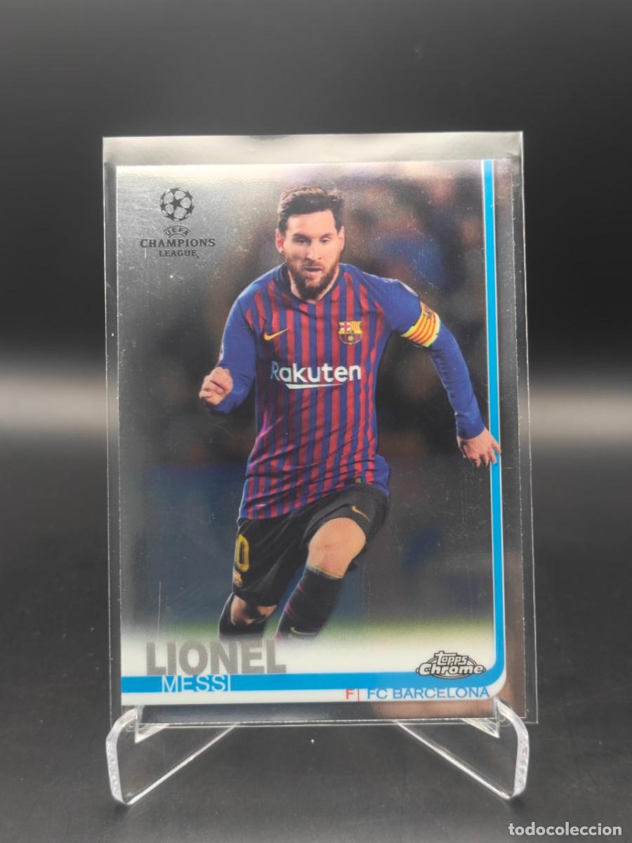 Cromos de Futebol: Lionel Messi Topps Chrome UEFA 2018/19 #1 FC Barcelona
