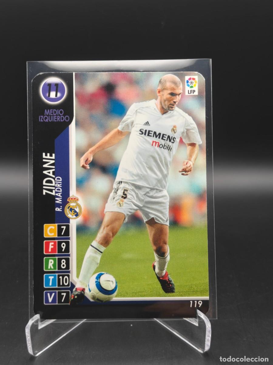 Figurine di Calcio: Zinedine Zidane Panini Derby Total 2004/05 #119 Real Madrid