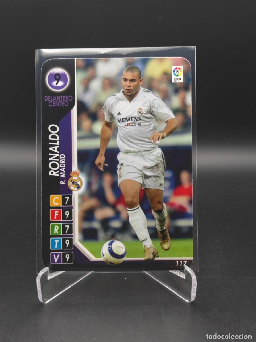 Figurine di Calcio: Ronaldo Panini Derby Total 2004/05 #117 Real Madrid