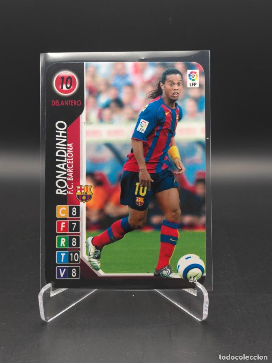 Cromos de f&uacute;tbol: Ronaldinho Panini Derby Total 2004/05 #46 FC Barcelona