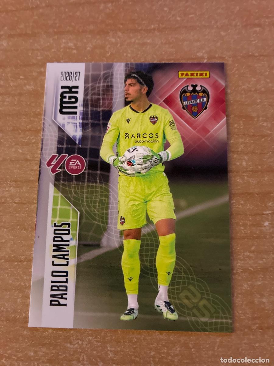 Cromos de f&uacute;tbol: 201 PABLO CAMPOS LEVANTE MEGACRACKS 2026 2027