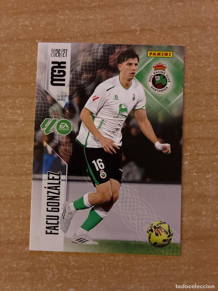 Cromos de f&uacute;tbol: 276 FACU GONZ&Aacute;LEZ RACING SANTANDER MEGACRACKS 2026 2027