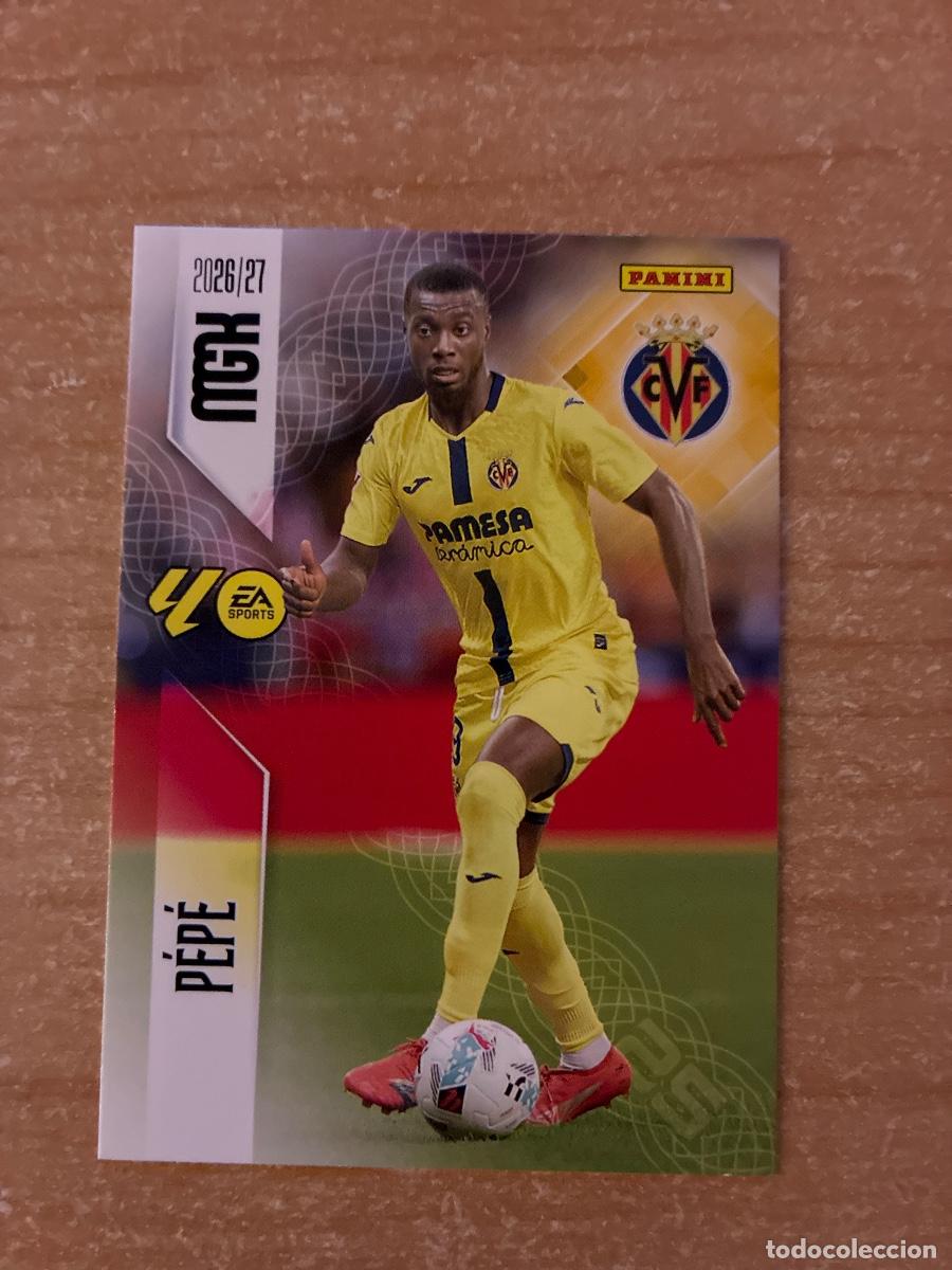 Cromos de f&uacute;tbol: 375 PEPE VILLARREAL MEGACRACKS 2026 2027