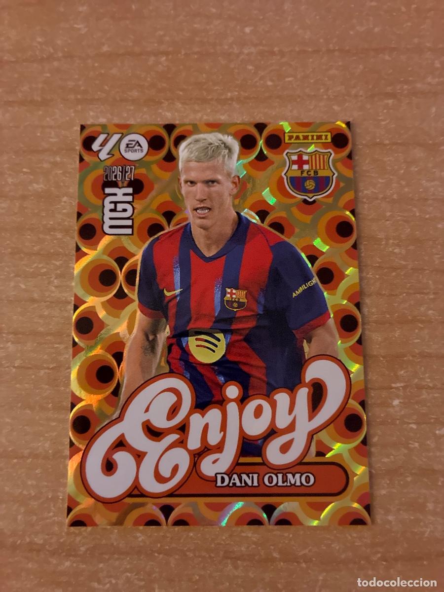 Cromos de f&uacute;tbol: 381 DANI OLMO ENJOY BARCELONA MEGACRACKS 2026 2027