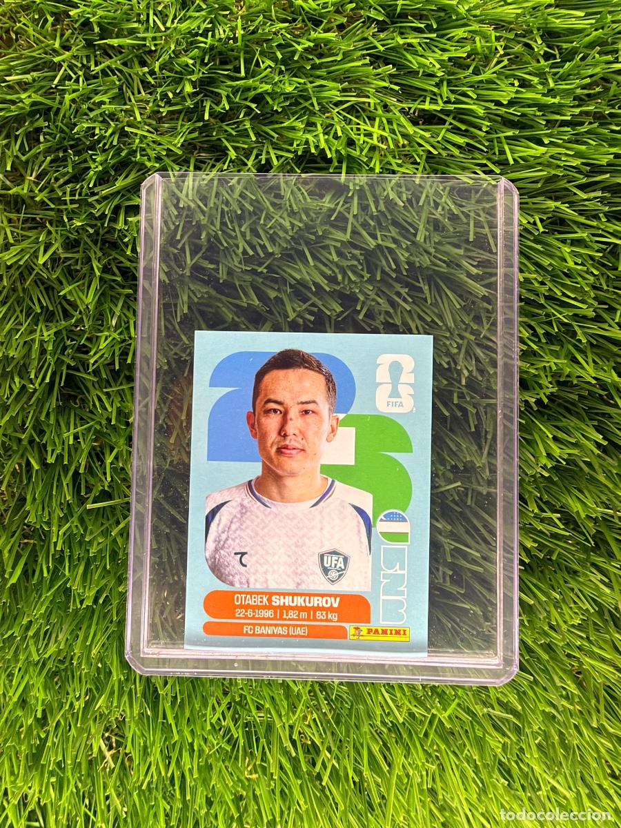 Cromos de f&uacute;tbol: N&ordm; UZB11 Otabek Shukurov Uzbekist&aacute;n Mundial 2026 Stickers