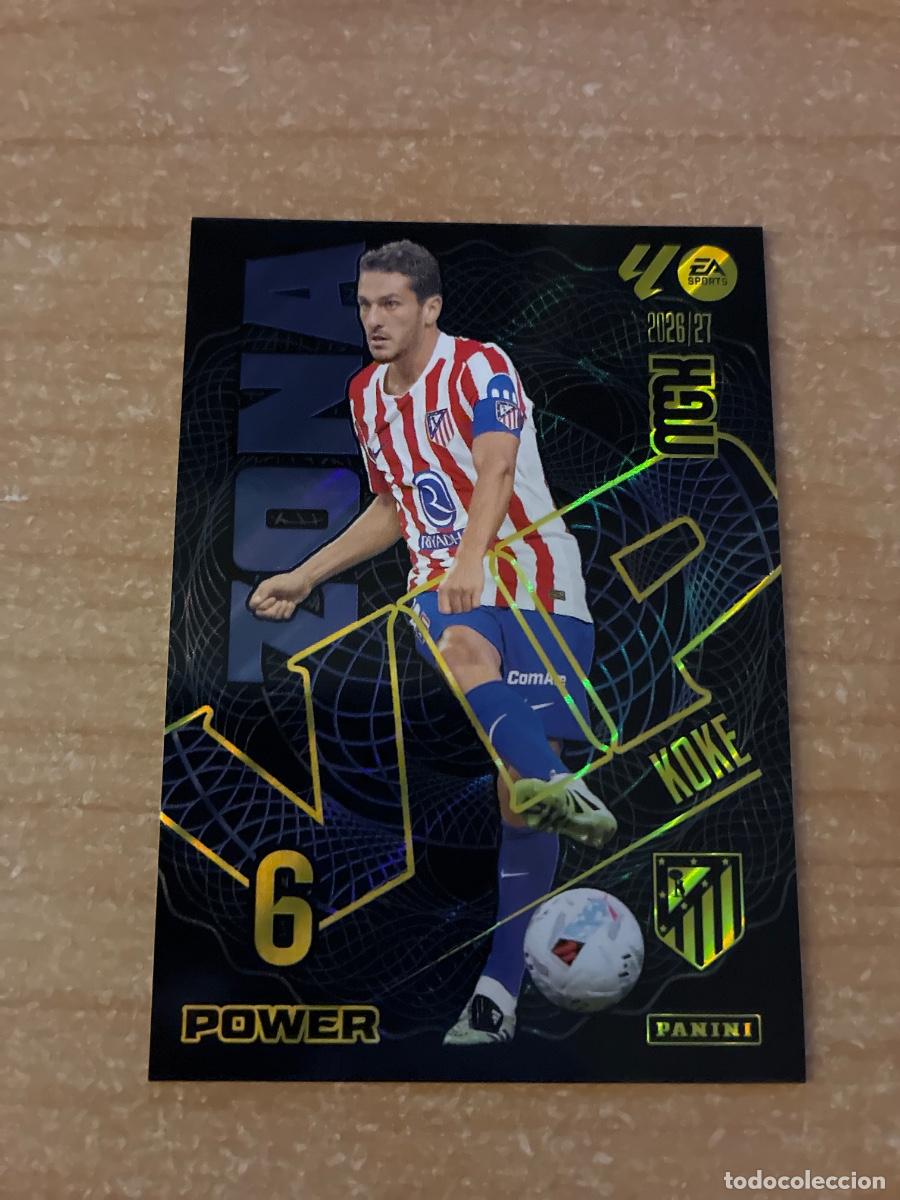 Cromos de f&uacute;tbol: 400 KOKE ZONA VIP POWER ATL&Eacute;TICO MADRID MEGACRACKS 2026 2027