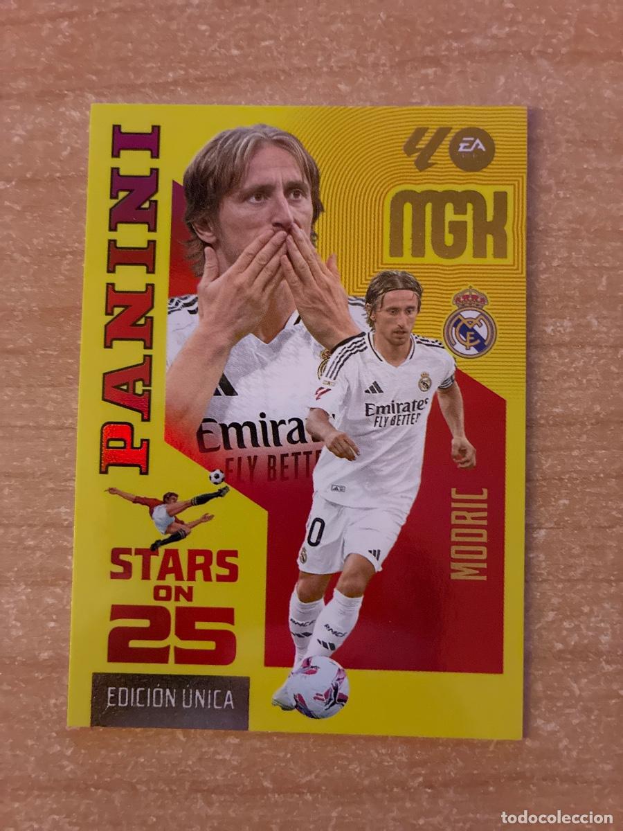 Football Stickers: 445 MODRIC STARS ON 25 REAL MADRID MEGACRACKS 2026 2027