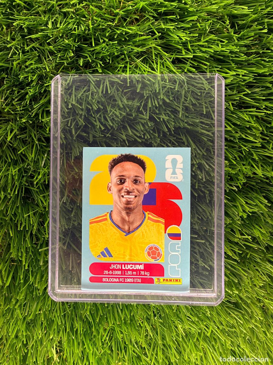 Football Stickers: N&ordm; COL8 Jhon Lucum&iacute; Colombia Mundial 2026 Stickers