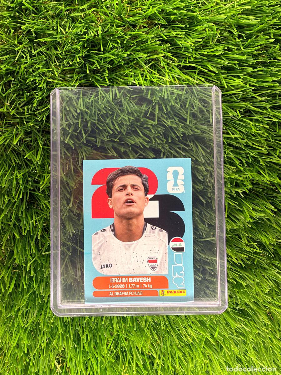 Cromos de f&uacute;tbol: N&ordm; IRQ11 Ibrahim Bavesh Iraq Mundial 2026 Stickers