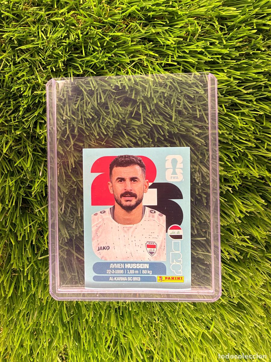 Cromos de f&uacute;tbol: N&ordm; IRQ19 Aymen Hussein Iraq Mundial 2026 Stickers