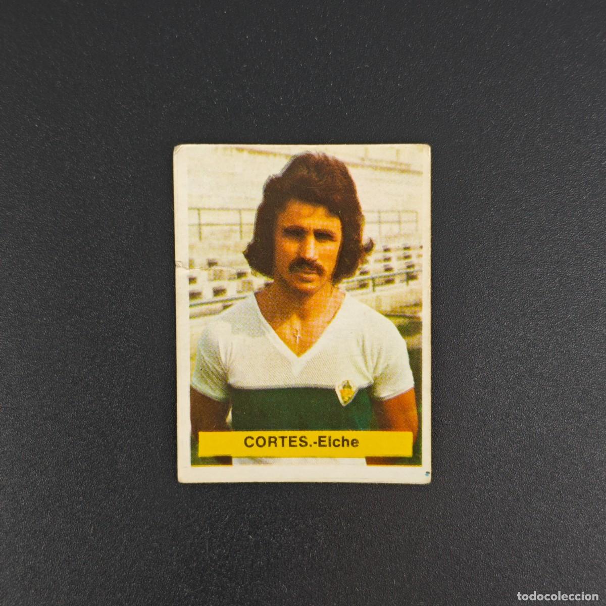 Fu&szlig;ball-Sticker: CROMO FUTBOL FINI 75 76 1975 1976 NUNCA PEGADO SIN PEGAR CORTES ELCHE RA1026