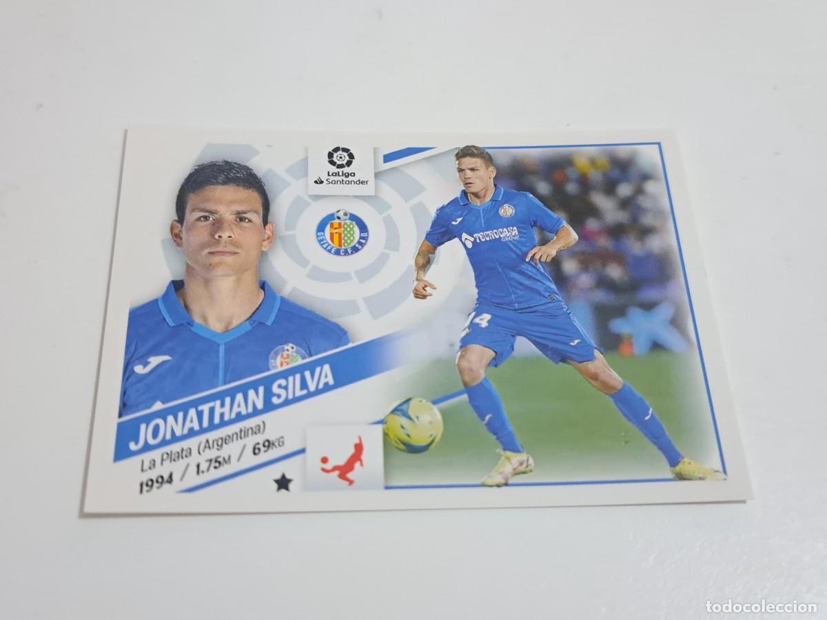 Fu&szlig;ball-Sticker: CROMO LIGA 22-23 2022-23 GETAFE CF JONATHAN SILVA NUMERO 10 EDICIONES ESTE PANINI