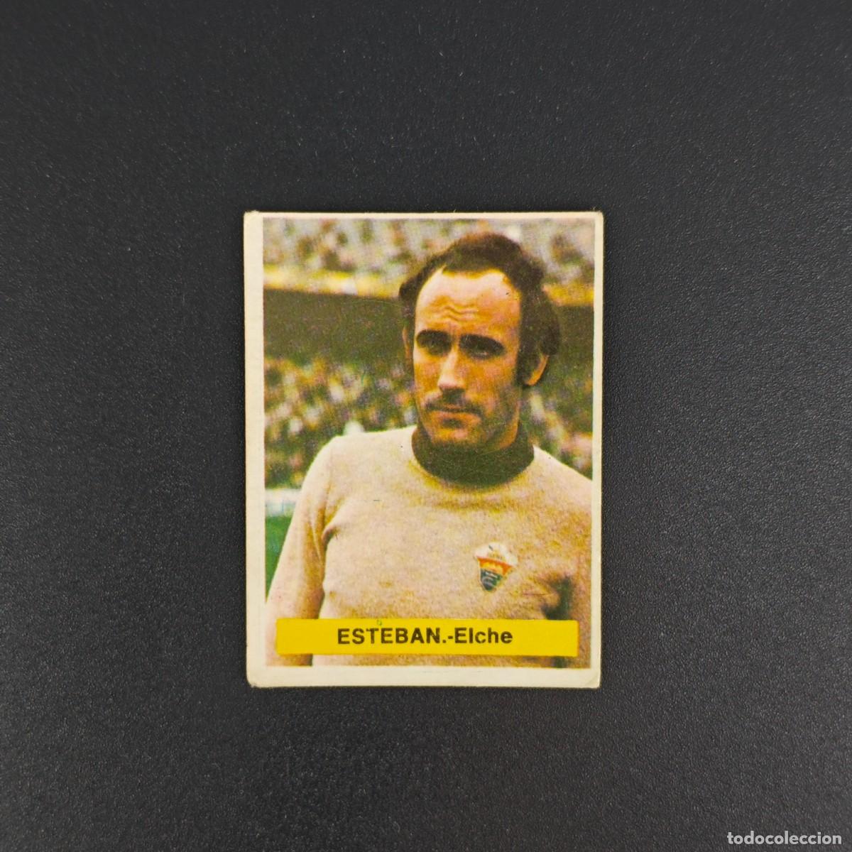 Fu&szlig;ball-Sticker: CROMO FUTBOL FINI 75 76 1975 1976 NUNCA PEGADO SIN PEGAR ESTEBAN ELCHE RA1026