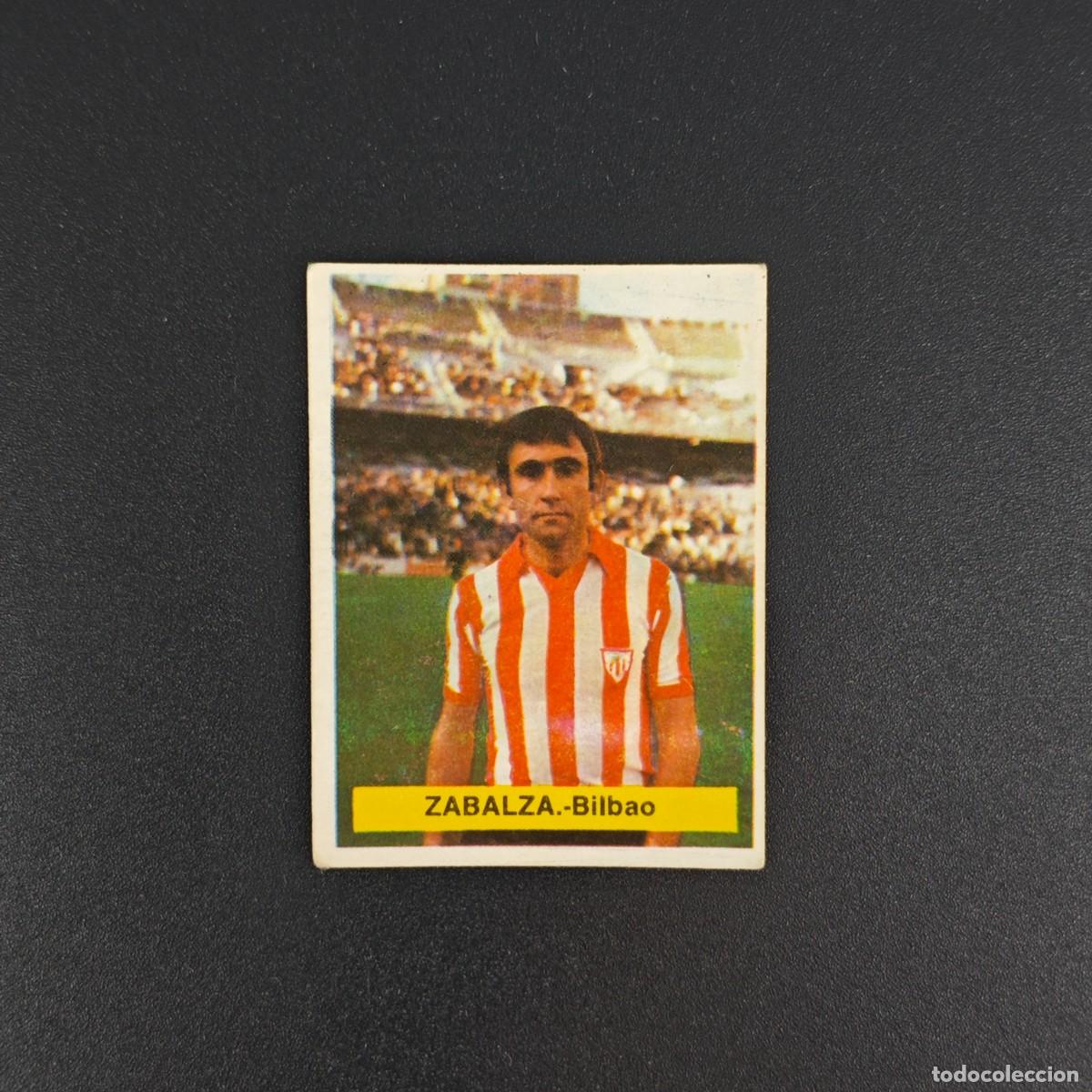 Fu&szlig;ball-Sticker: CROMO FUTBOL FINI 75 76 1975 1976 NUNCA PEGADO SIN PEGAR ZABALZA ATHLETIC BILBAO RA1026