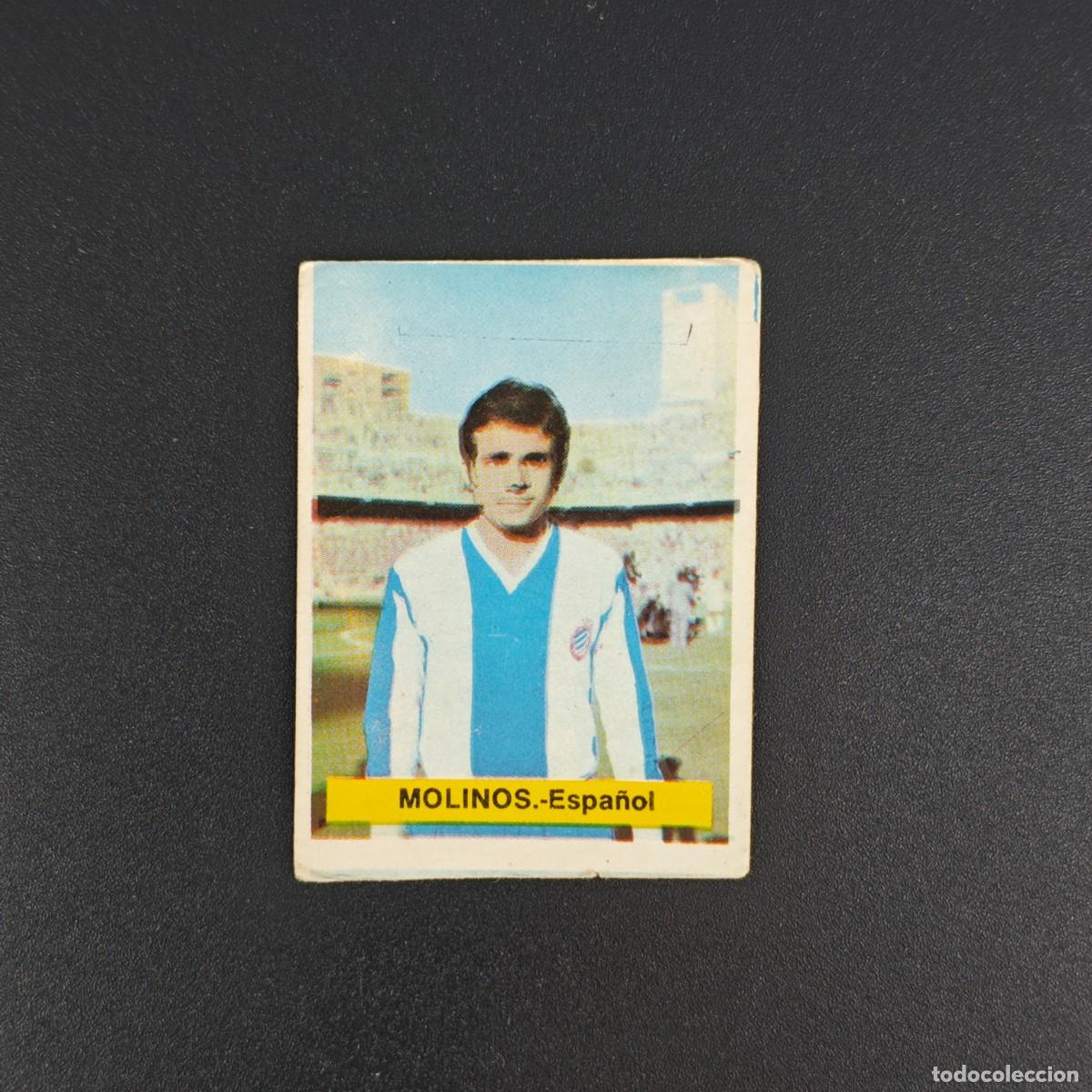 Football Stickers: CROMO FUTBOL FINI 75 76 1975 1976 NUNCA PEGADO SIN PEGAR MOLINOS ESPA&Ntilde;OL ESPANYOL RA1026