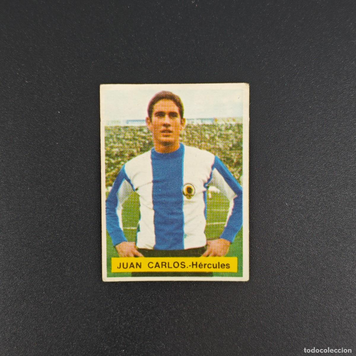 Football Stickers: CROMO FUTBOL FINI 75 76 1975 1976 NUNCA PEGADO SIN PEGAR JUAN CARLOS HERCULES RA1026