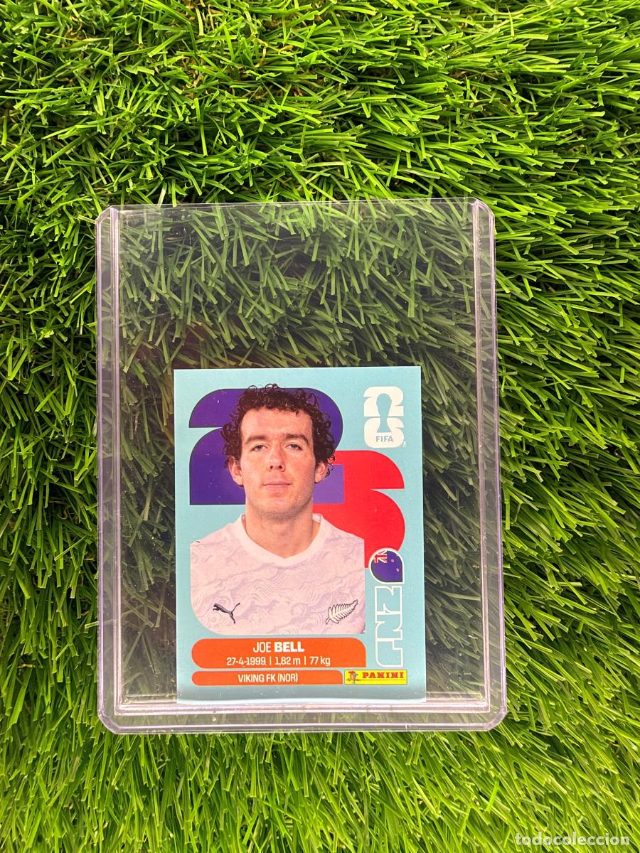 Cromos de f&uacute;tbol: N&ordm; NZL10 Joe Bell Nueva Zelanda Mundial 2026 Stickers