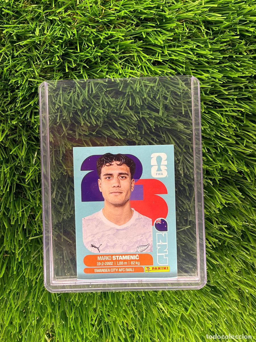 Cromos de f&uacute;tbol: N&ordm; NZL15 Marko Stamenic Nueva Zelanda Mundial 2026 Stickers