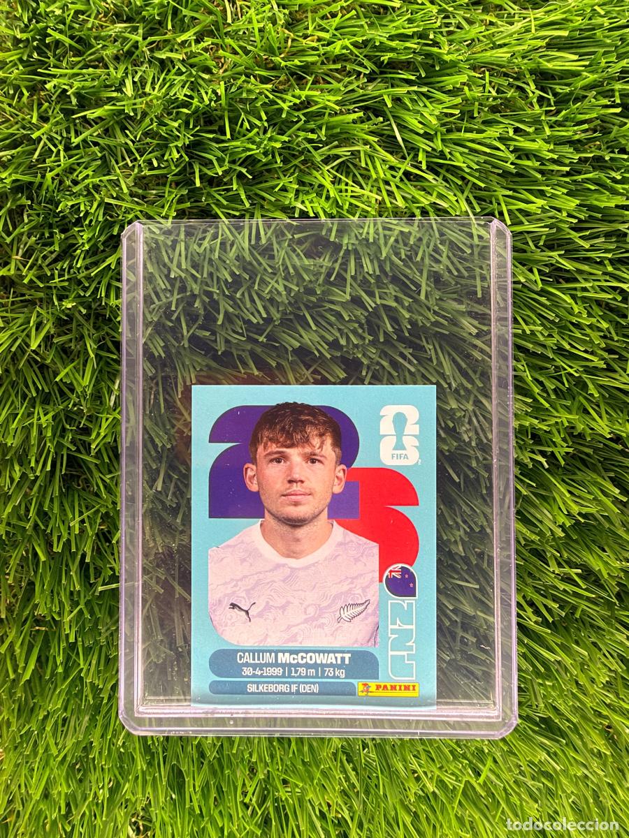 Cromos de f&uacute;tbol: N&ordm; NZL19 Callum McCowatt Nueva Zelanda Mundial 2026 Stickers