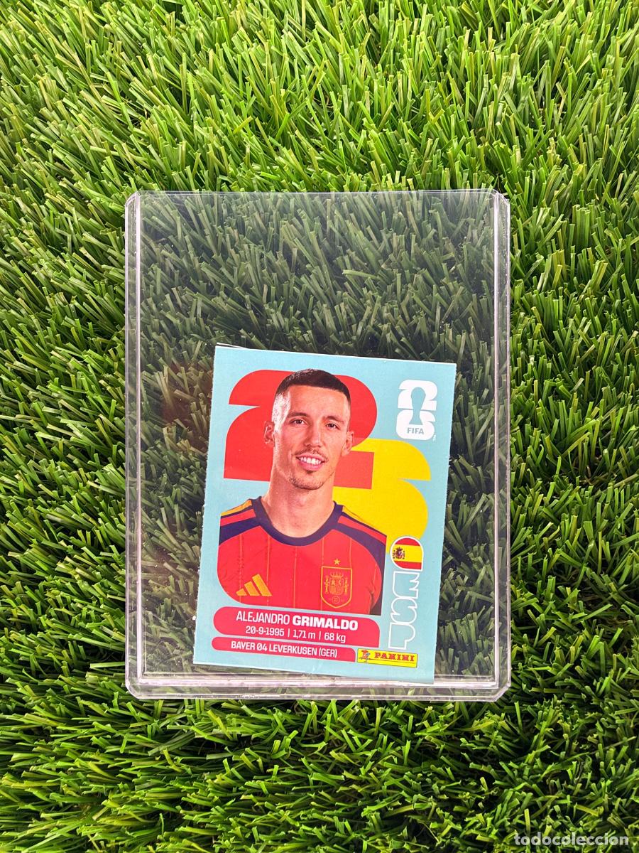 Cromos de f&uacute;tbol: N&ordm; ESP5B Alejandro Grimaldo Actualizaci&oacute;n Espa&ntilde;a Mundial 2026 Stickers