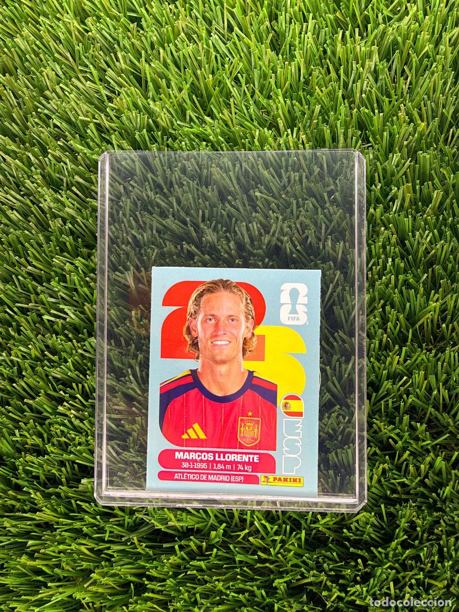 Cromos de f&uacute;tbol: N&ordm; ESP7B Marcos Llorente Actualizaci&oacute;n Espa&ntilde;a Mundial 2026 Stickers