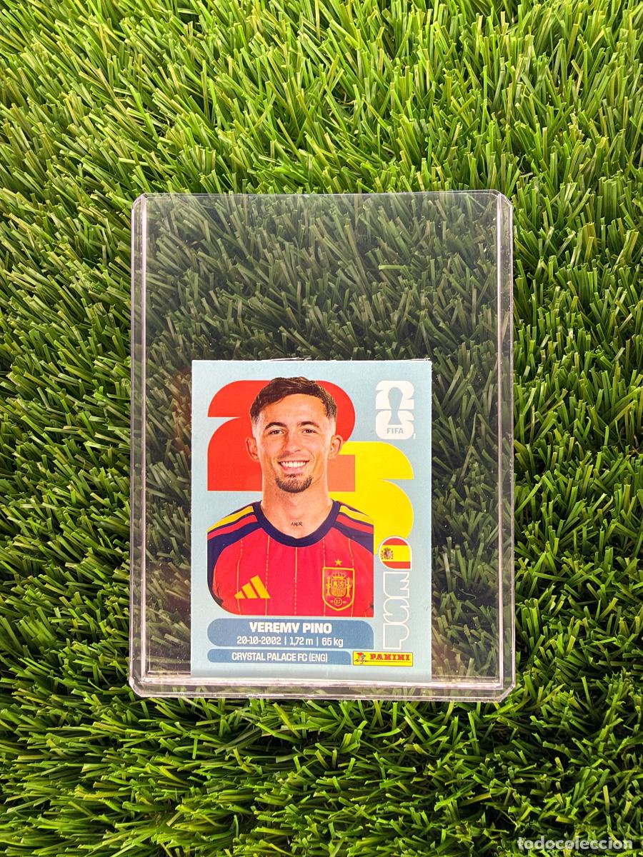 Cromos de f&uacute;tbol: N&ordm; ESP19B Yeremy Pino Actualizaci&oacute;n Espa&ntilde;a Mundial 2026 Stickers