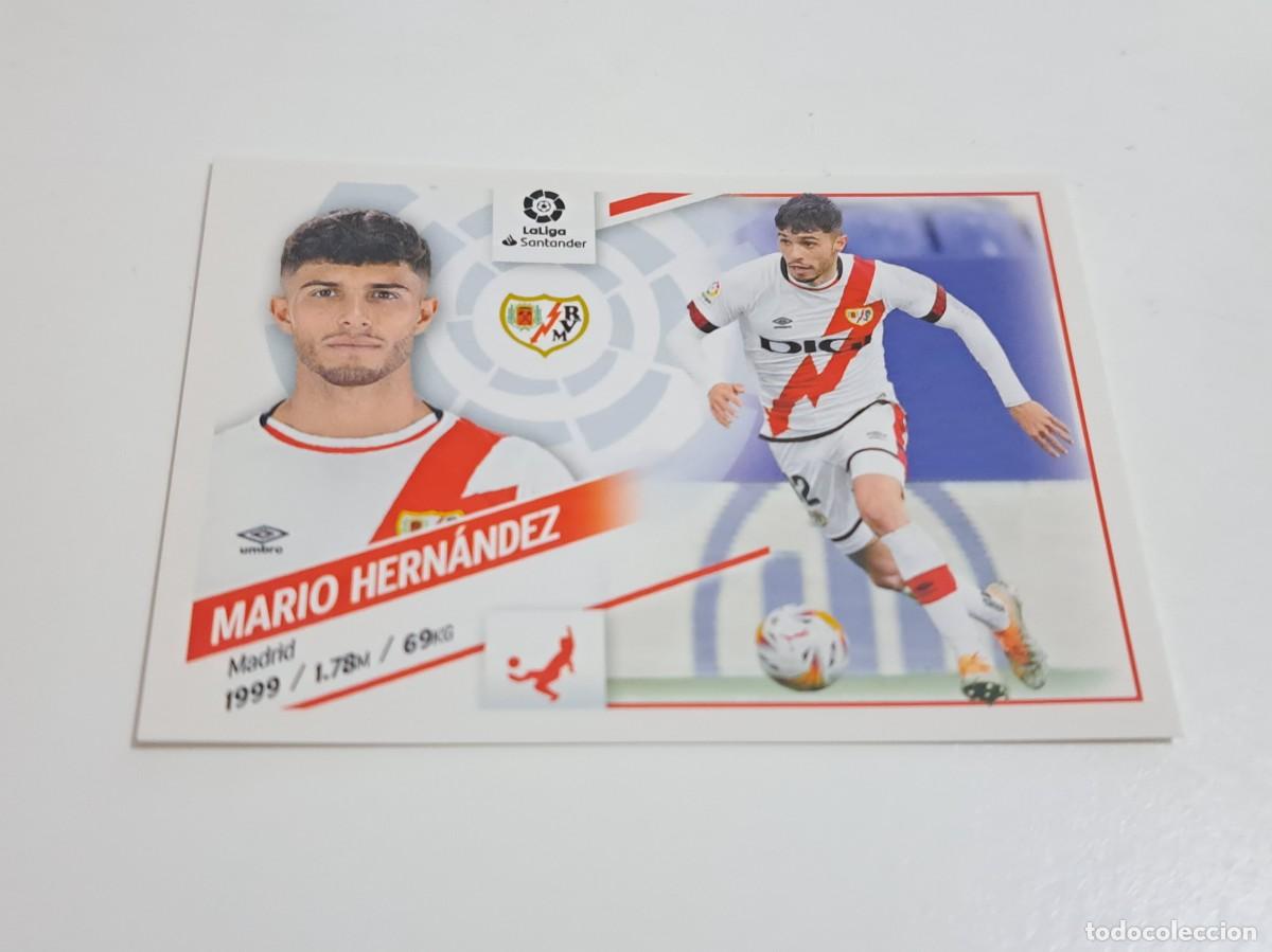 Cromos de f&uacute;tbol: CROMO LIGA 22-23 2022-23 RAYO VALLECANO MARIO HERNANDEZ NUMERO 5B EDICIONES ESTE PANINI