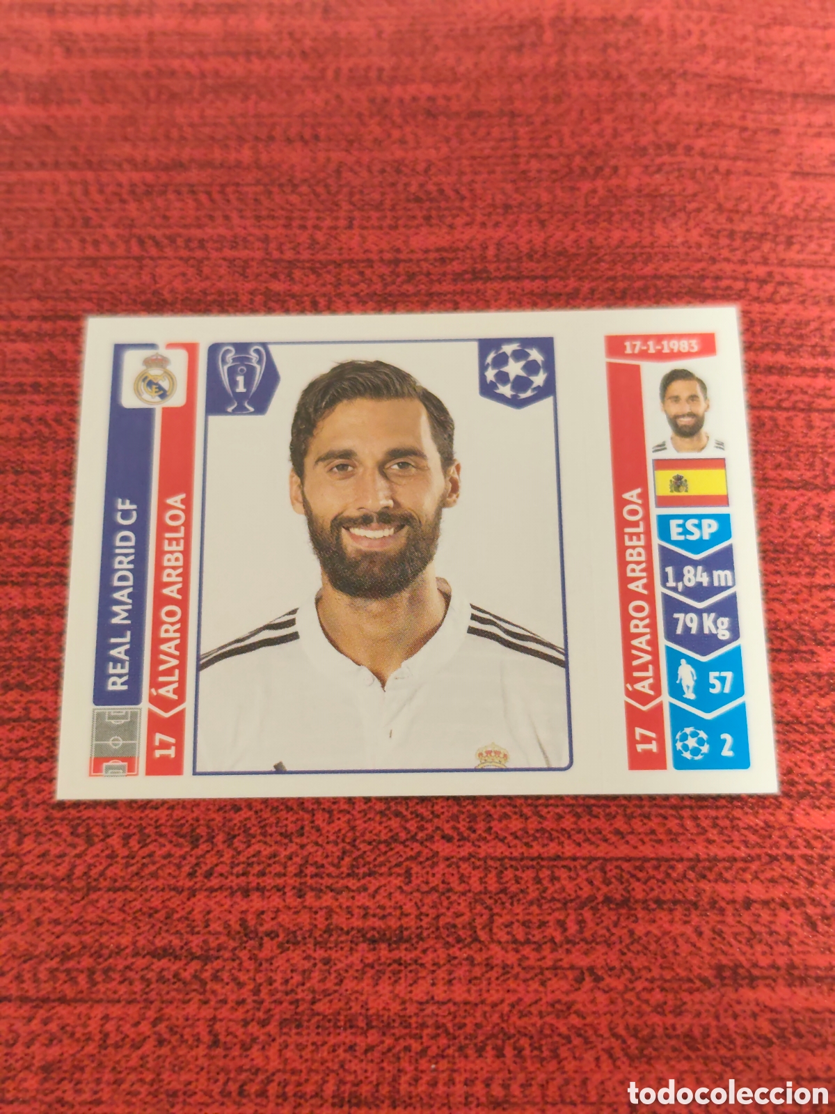 Cartes &agrave; collectionner de Football: 122 ARBELOA REAL MADRID UEFA CHAMPIONS LEAGUE 2014 2015 PANINI