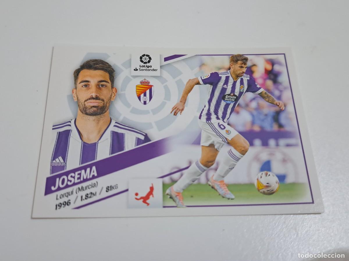 Cartes &agrave; collectionner de Football: CROMO LIGA 22-23 2022-23 REAL VALLADOLID CF JOSEMA NUMERO 9 EDICIONES ESTE PANINI