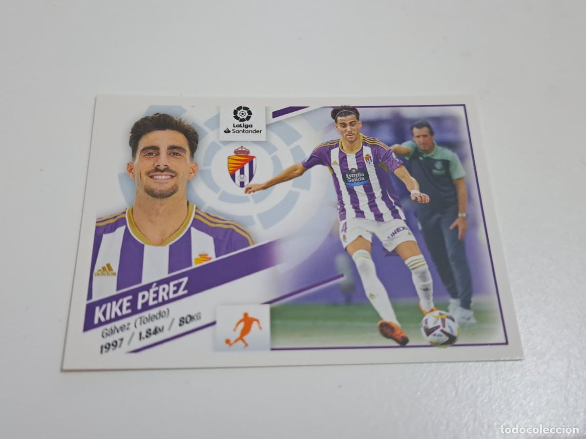 Cartes &agrave; collectionner de Football: CROMO LIGA 22-23 2022-23 REAL VALLADOLID CF KIKE PEREZ NUMERO 13 BIS EDICIONES ESTE PANINI