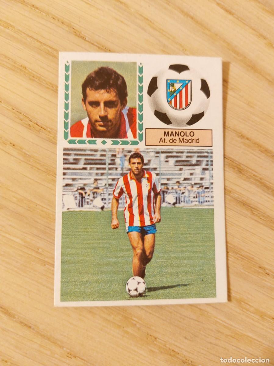 Cromos de f&uacute;tbol: 83 84 1983 1984 MANOLO ATLETICO DE MADRID SIN PEGAR NUNCA PEGADO EDICIONES ESTE