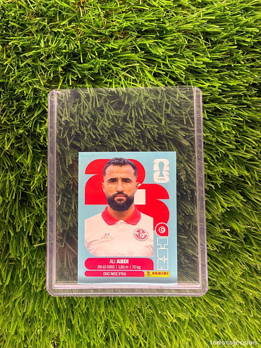 Cromos de f&uacute;tbol: N&ordm; TUN7 Ali Abdi T&uacute;nez Mundial 2026 Stickers