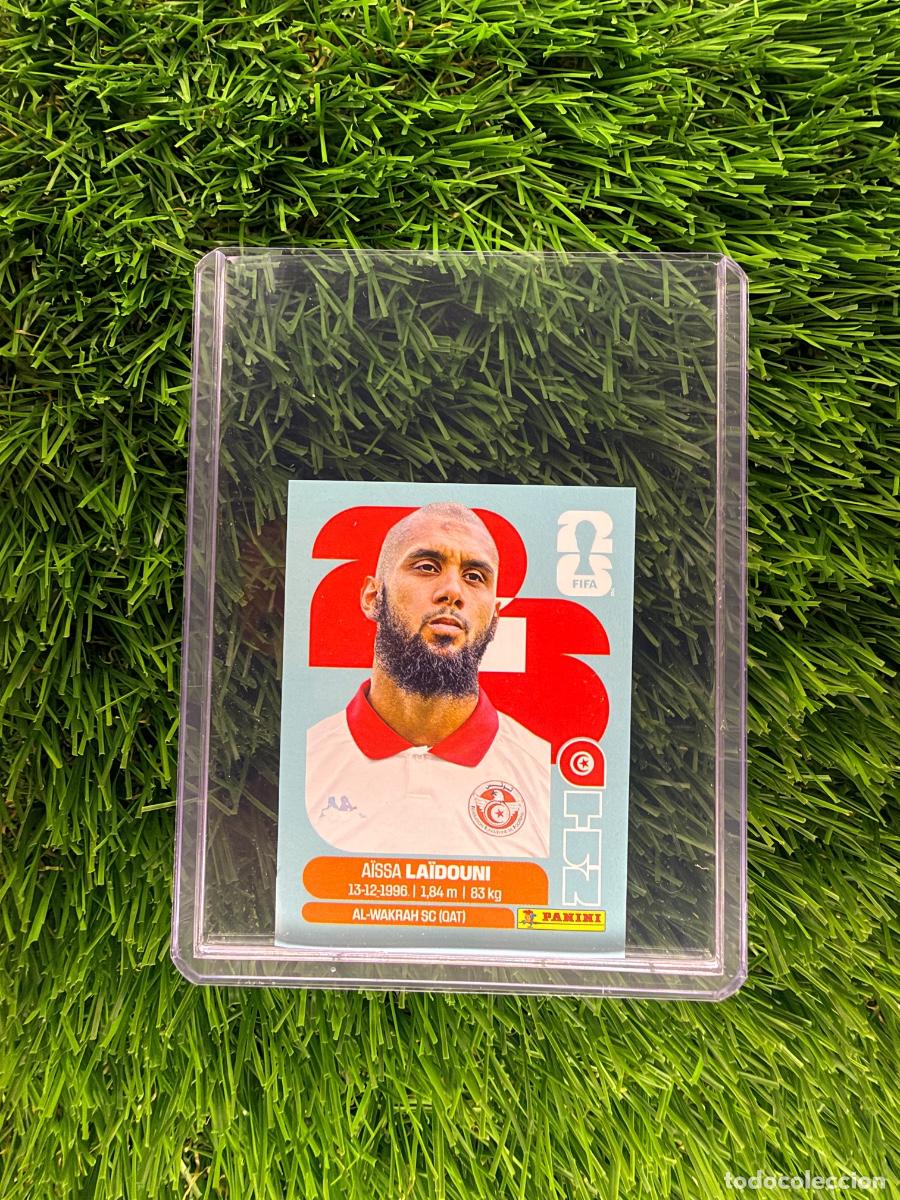 Cromos de f&uacute;tbol: N&ordm; TUN10 A&iuml;ssa La&iuml;douni T&uacute;nez Mundial 2026 Stickers