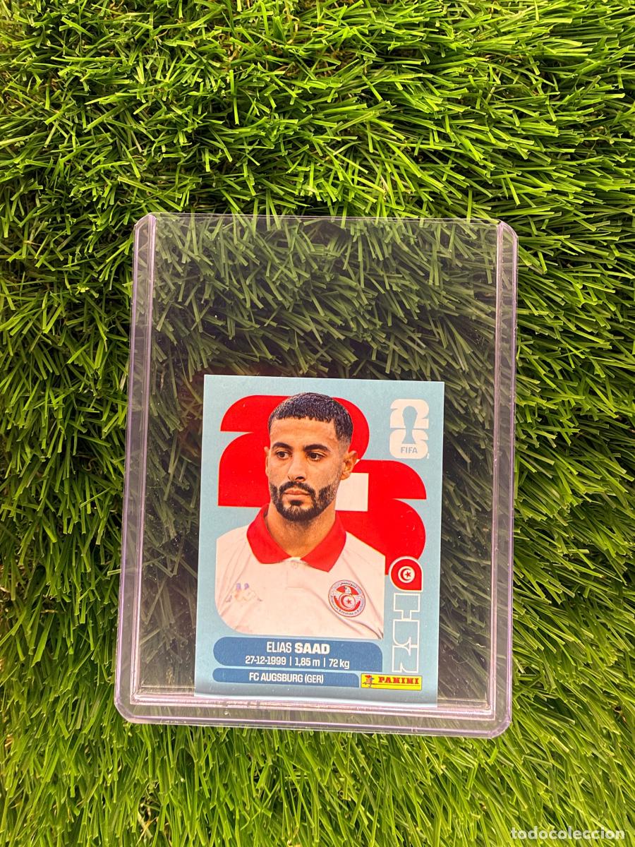 Cromos de f&uacute;tbol: N&ordm; TUN16 Elias Saad T&uacute;nez Mundial 2026 Stickers
