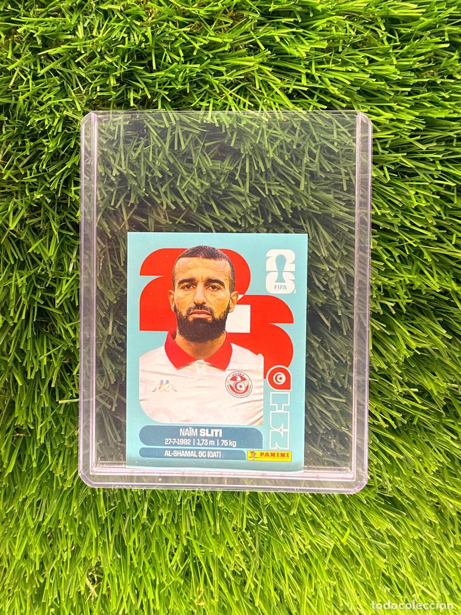 Cromos de f&uacute;tbol: N&ordm; TUN20 Na&iuml;m Sliti T&uacute;nez Mundial 2026 Stickers