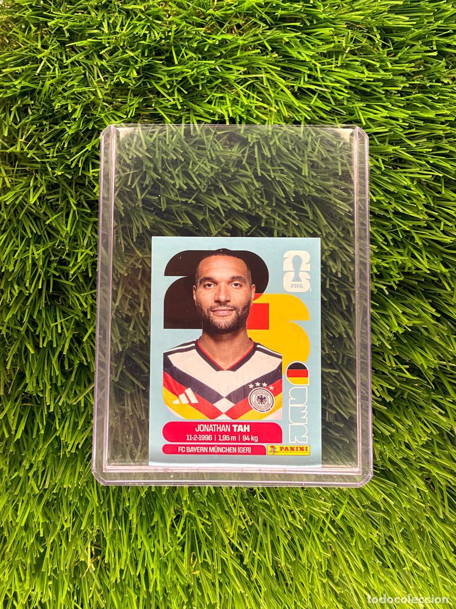 Cromos de f&uacute;tbol: N&ordm; GER3 Jonathan Tah Alemania Mundial 2026 Stickers